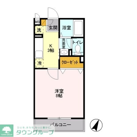 グランドゥール西巣鴨の物件間取画像